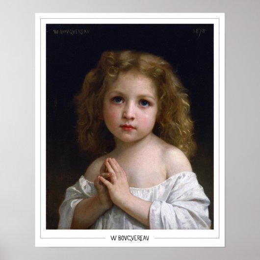 William-Adolphe Bouguereau Zedign Affiche d'art #1 (Devant)