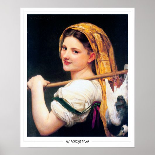 William-Adolphe Bouguereau Zedign Affiche d'art #1 (Devant)