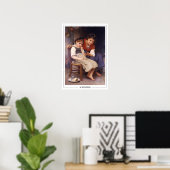 William-Adolphe Bouguereau Zedign Art Poster #13 (Thuiskantoor)