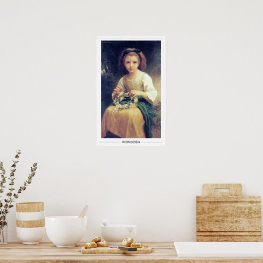 William-Adolphe Bouguereau Zedign Poster d'art #8 (Cuisine)