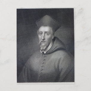 William Allen , gegraveerd door J. Cochran Briefkaart