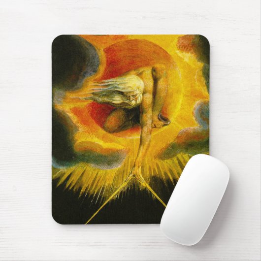 William Blake Ancient of Days Muismat (Met muis)