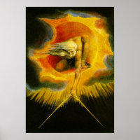 William Blake Ancient of Days Poster