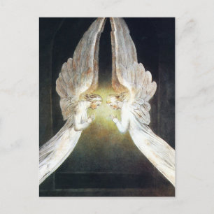 William Blake Angels Briefkaart