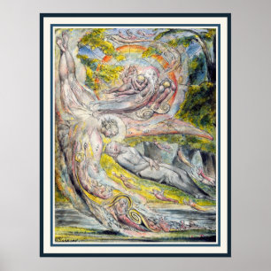 William Blake Art: Milton's mysterieuze droom Poster