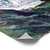 William Blake Dante aan het rennen van de drie bal Poster (Hoek)