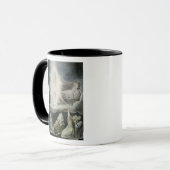 William Blake | De visie van Eliphaz, 1825 Mok (Voorkant links)