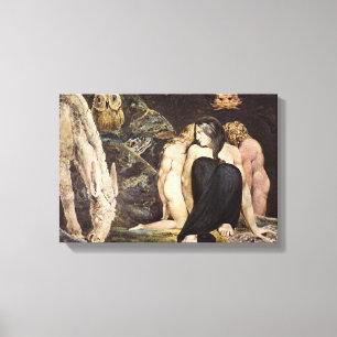 William Blake Hecate Canvas Print