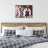 William Blake - Hecate; Night of Enitharmon's Joy Canvas Afdruk (Insitu (Slaapkamer))