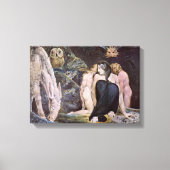 William Blake - Hecate; Night of Enitharmon's Joy Canvas Afdruk (Voorkant)