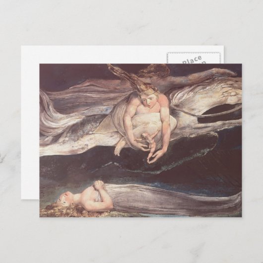 William Blake-Illustration to Dante's DivineComedy Briefkaart (Voorkant / Achterkant)