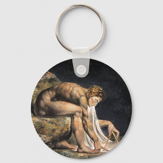 William Blake Isaac Newton Sleutelhanger (Voorkant)