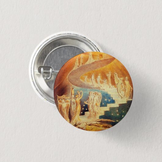 William Blake Jacob's Ladder Button (Voorkant /achterkant)