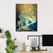 William Blake Jacob's Ladder Poster (Thuiskantoor)