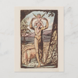 William Blake, Langen van Ervaring, Antiek druk Briefkaart
