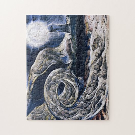William Blake le puzzle de tourbillon d'amants (Vertical)