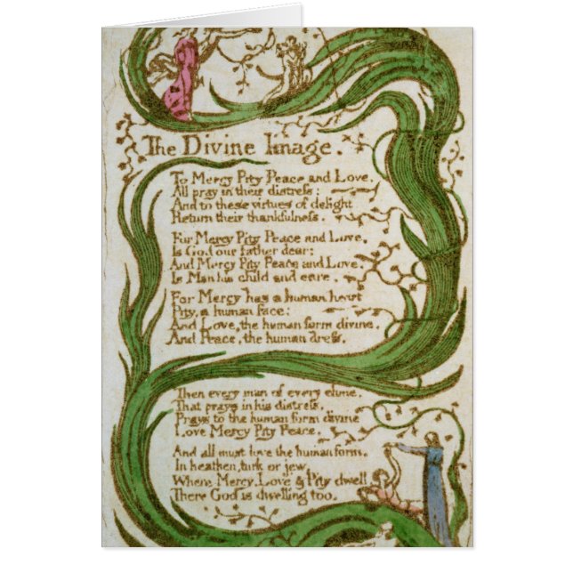 William Blake | L'image divine, des chansons d'In (Devant)