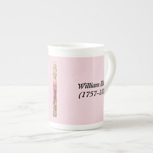 William Blake "Love Seeketh Not" Bone China Mug (Devant droit)