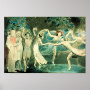 William Blake MidSummer Night's Dream Poster