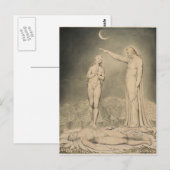 William Blake: Milton's Paradise Lost Briefkaart (Voorkant / Achterkant)