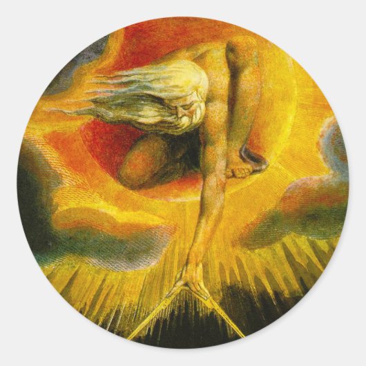 William Blake Oude Dagen Stickers (Voorkant)