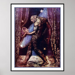 William Blake Poster: Ghost of a Flea Poster