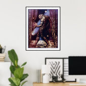 William Blake Poster : Le fantôme d'une puce (Bureau à domicile)
