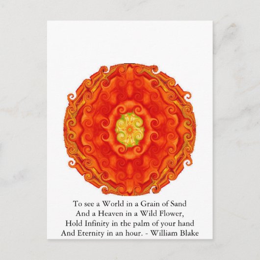 William Blake Quote Briefkaart (Voorkant)