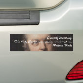 William Blake Quote Bumpersticker (Op auto)
