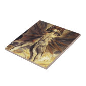 William Blake Red Dragon Tile Tegeltje (Zijkant)