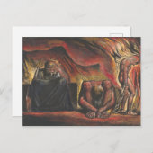 William Blake Skofeld met geforceerde manacles Briefkaart (Voorkant / Achterkant)