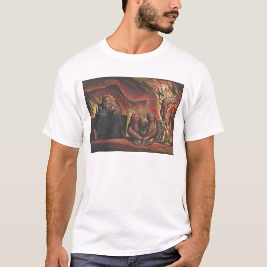 William Blake Skofeld met geforceerde manacles T-shirt (Voorkant)
