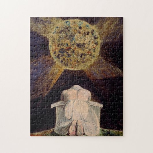 William Blake Song of Los Fine Art Legpuzzel (Verticaal)