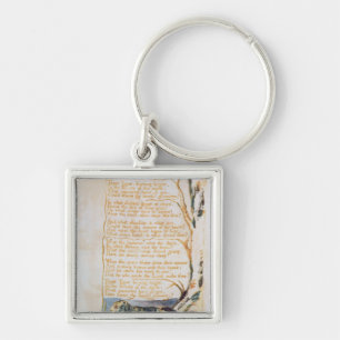 William Blake The Tyger, van Sangen of Innocence Sleutelhanger