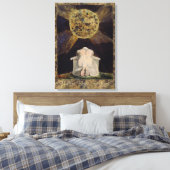 William Blake Urizen CC0487 Canvas Afdruk (Insitu (Slaapkamer))