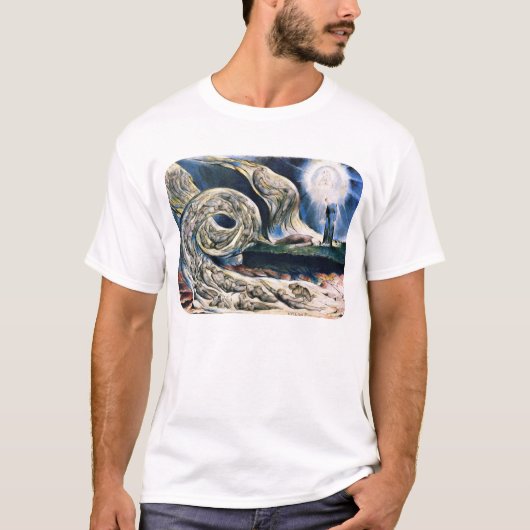 William Blake - Whirlwind van geliefden T-shirt (Voorkant)