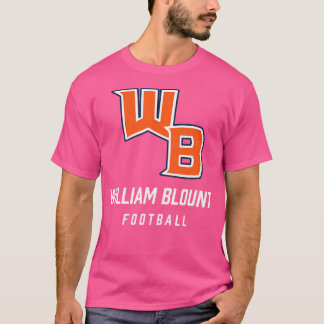 William Blount Governors Logo Football Team Hs T-shirt