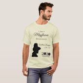 William Bradfor Mayflower Descendant Mannen T-shir T-shirt (Voorkant volledig)