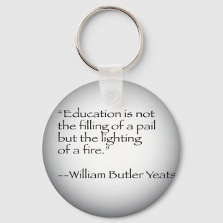 William Butler Yeats Quote Sleutelhanger