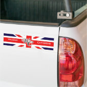 William & Catherine Bumpersticker (Op Truck)