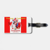 William & Catherine Canada Royal Tour Commemoratio Bagagelabel (Achterkant horizontaal)