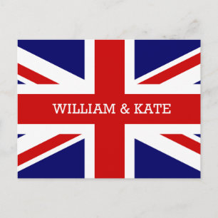 William & Catherine   De koninklijke bruiloft Briefkaart