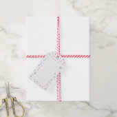 William Confetti Waterverf Stippen Gift Label Cadeaulabel (Met Touw)