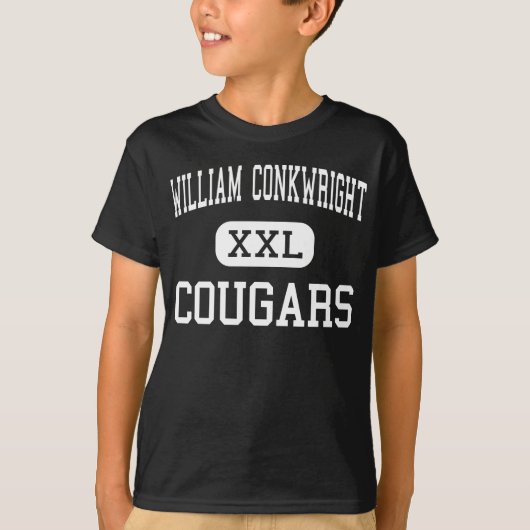 William Conkwright - Cougars - Middle - Winchester T-shirt (Voorkant)