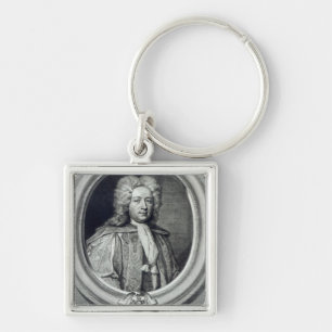 William Croft, gegraveerd door George Vertue Sleutelhanger