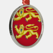 WILLIAM DE CONQUEROR METALEN ORNAMENT (Rechts)
