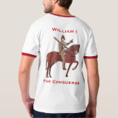 William de Conqueror Shirt (Achterkant volledig)