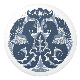 William De Morgan Blue Griffins Keramische Greep