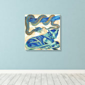 William De Morgan Le Tigre Et La Toile De Serpent (Insitu (Plancher de Bois))