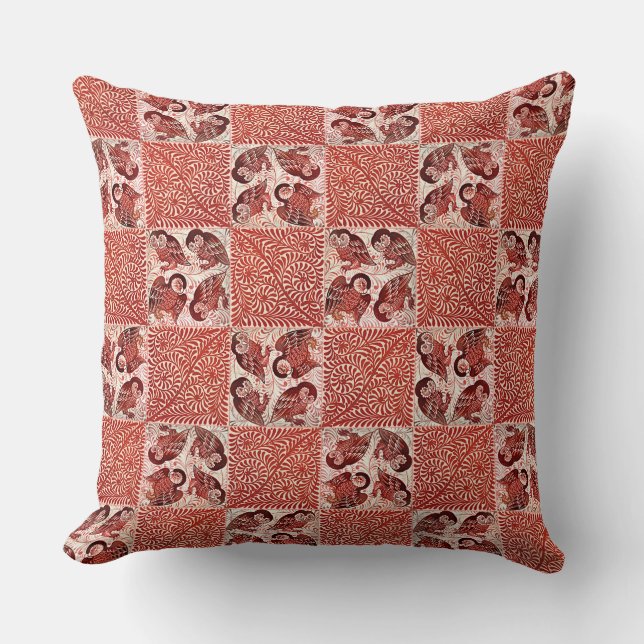 William De Morgan Victoriaans Cushions Kussen (Voorkant)